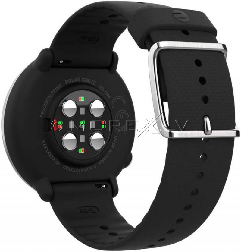 Sport watches POLAR IGNITE BLACK-SILVER, M/L