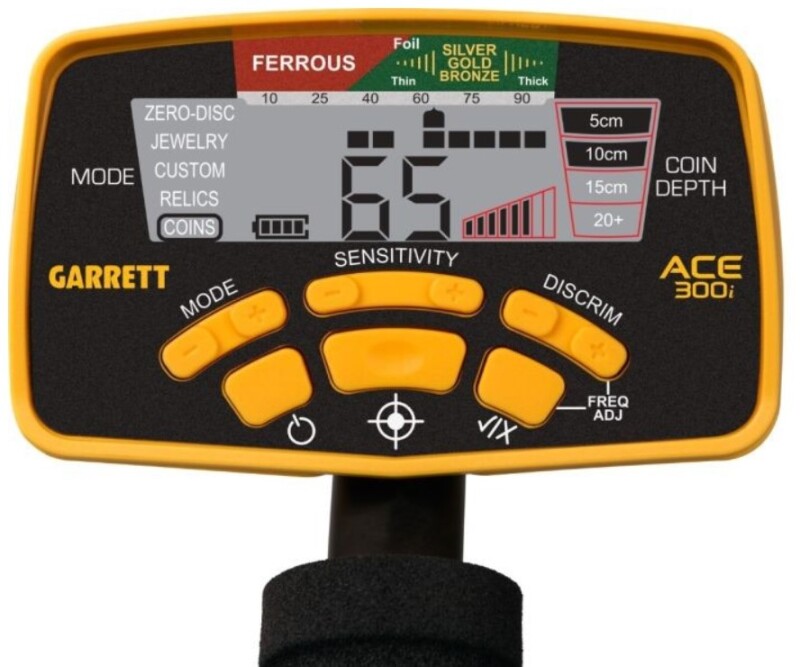 Metal detector GARRETT ACE 300i + GIFTS