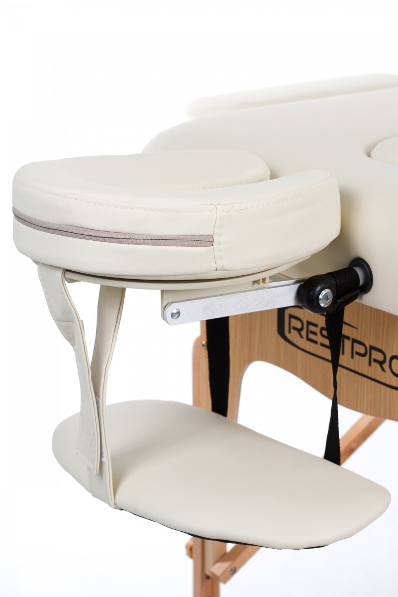 Massage Table + Massage Bolsters RESTPRO® VIP 2 CREAM