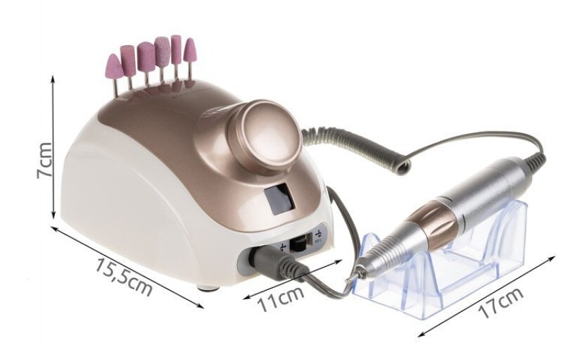 Manicure and Pedicure Drill Apparatus with Accessories (12349)