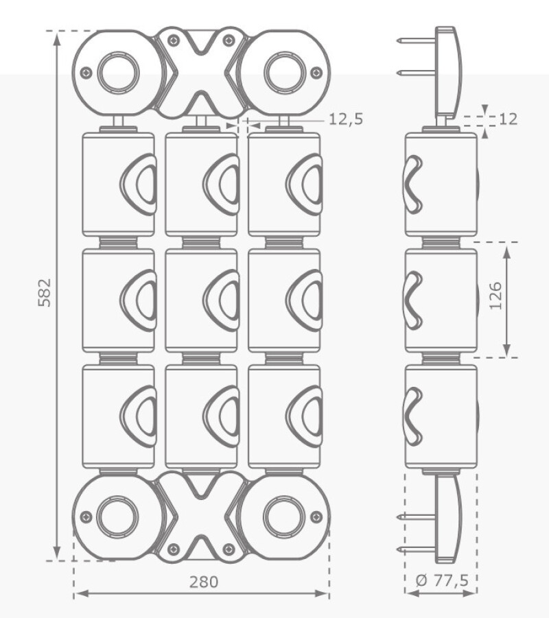 OXO-play set КВТ, 28x59x8 cm