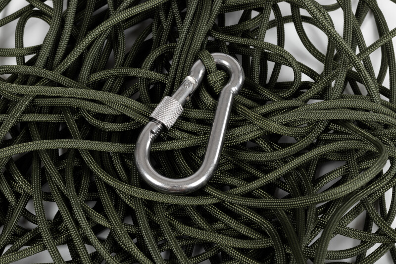 4 mm x 30 m virve parakords Black Magnet meklēšanas magnētam