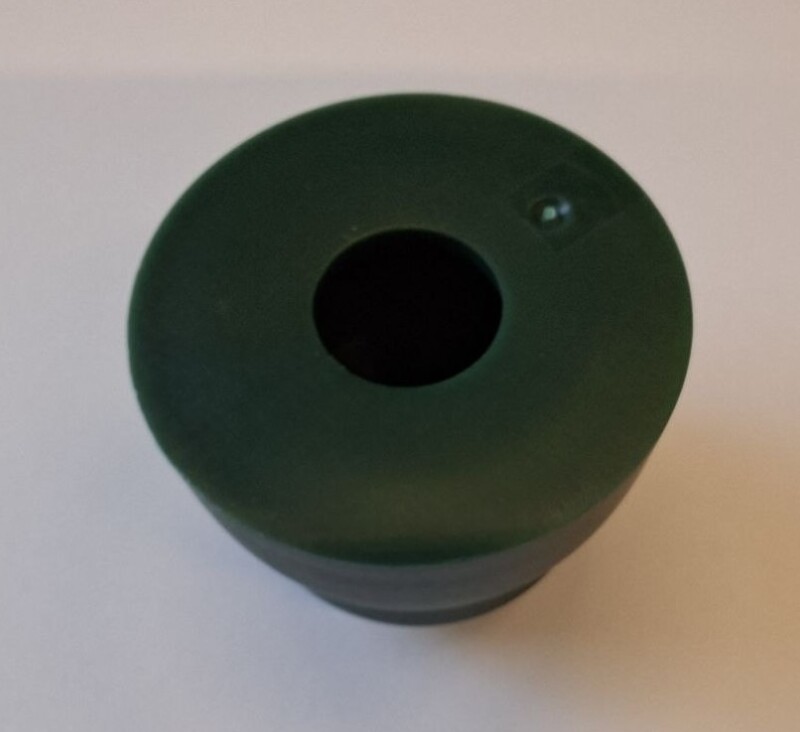 Plastmasas vāciņš skrūvēm 12 mm, zaļš