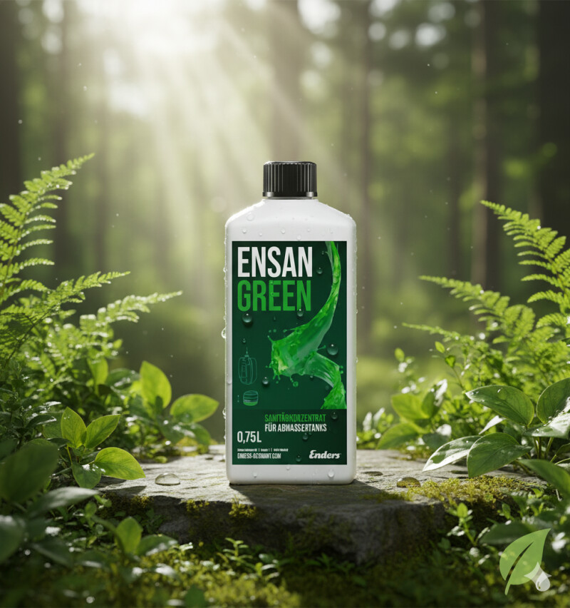 Apakšējā rezervuāra BIOloģiskais šķidrums Enders Ensan Green Active 0,75 L (50ml/10l)