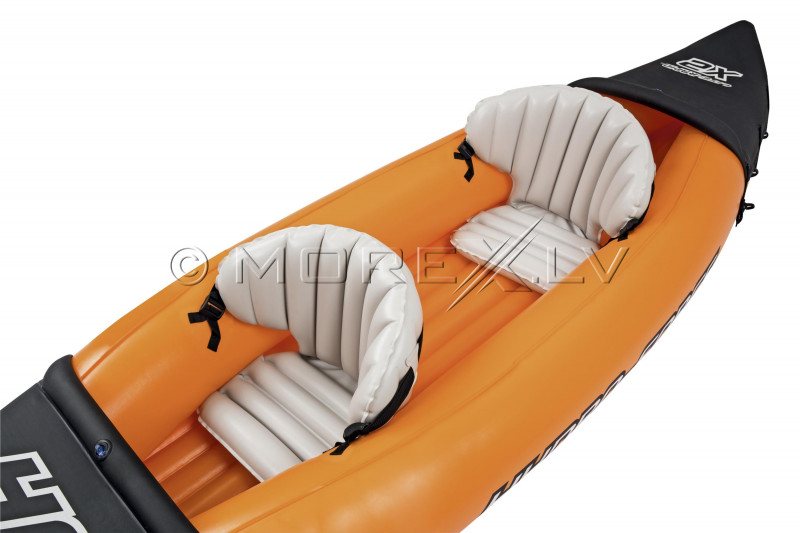 Two-seat inflatable kayak Bestway Lite-Rapid X2, 321x88 cm, 65077