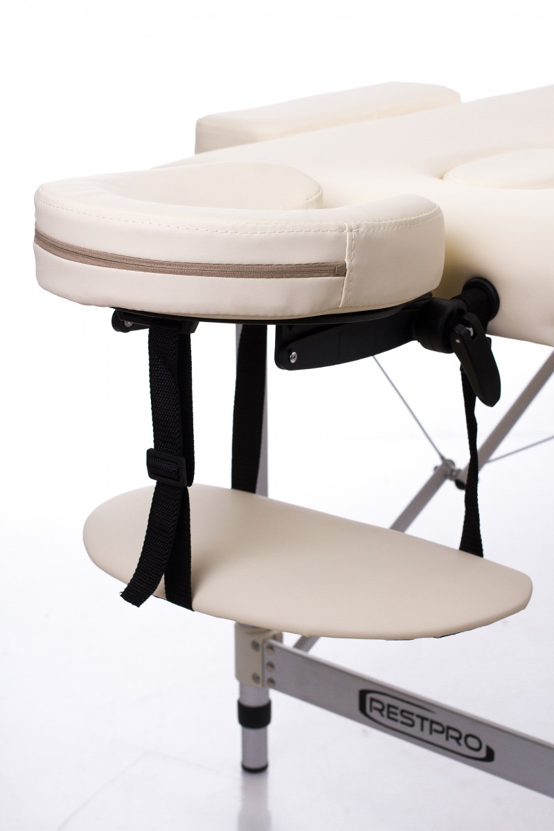 Foldable Massage Table Couch RESTPRO® ALU 2 (M) Cream
