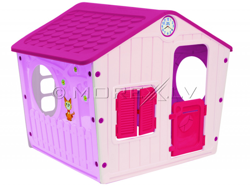 pink plastic playhouse