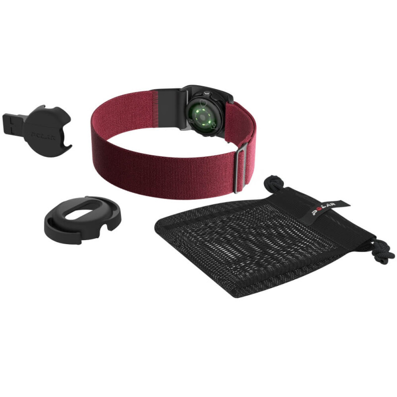 Polar Verity Sense optical heart rate sensor (23-32cm),red