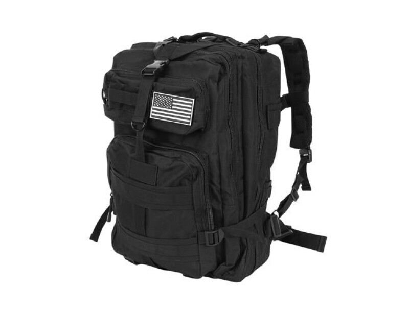 Military backpack 35L, black