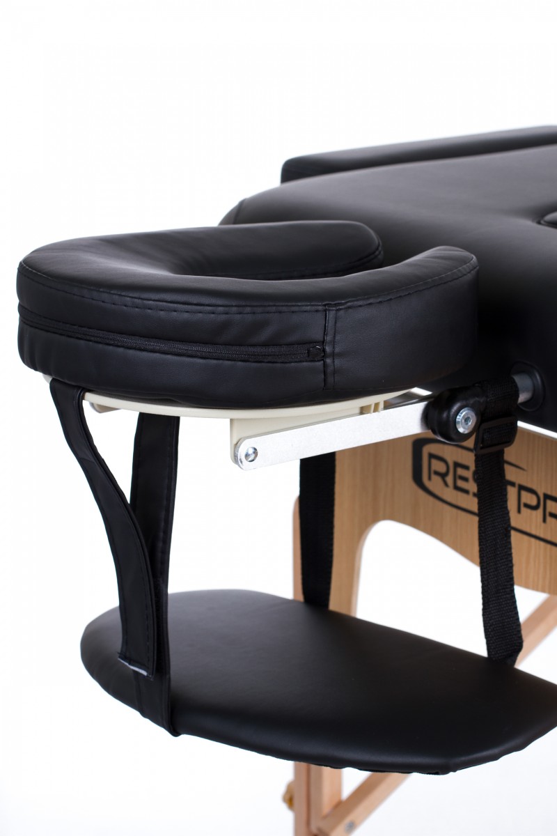 Masāžas galds + masāžas ruļļi RESTPRO® VIP 2 BLACK