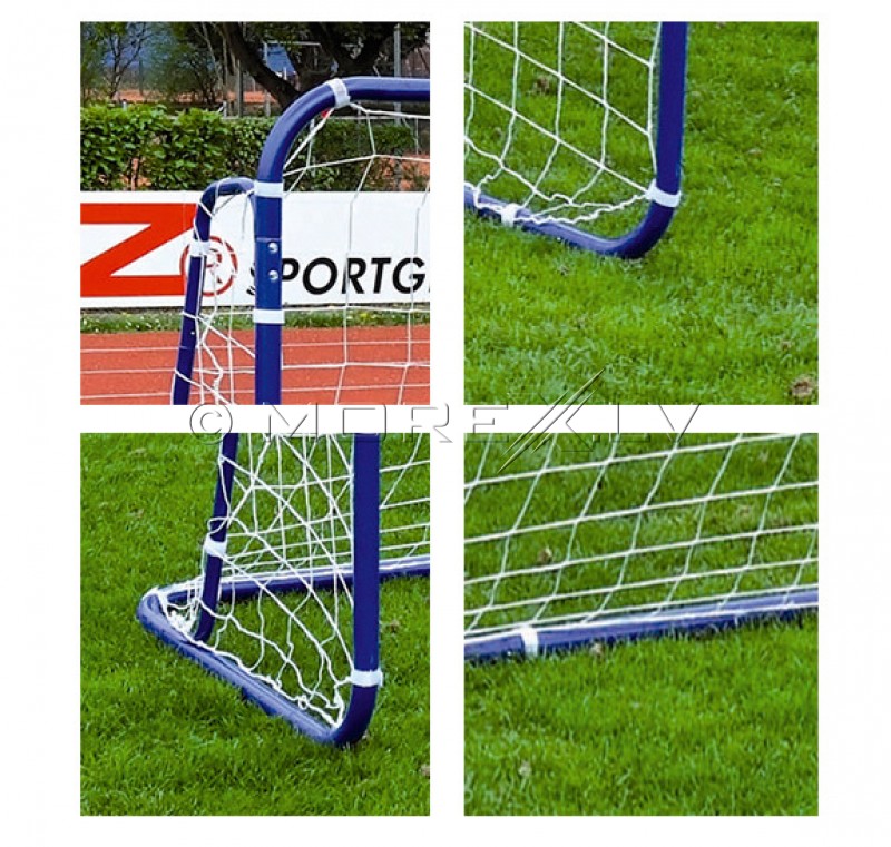 Folding football goal 240x160x100 cm