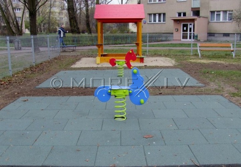 Spring rock-and-ride swing Scooter КВТ