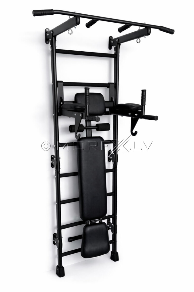 Sporta komplekss zviedru siena STRONG-3 Black