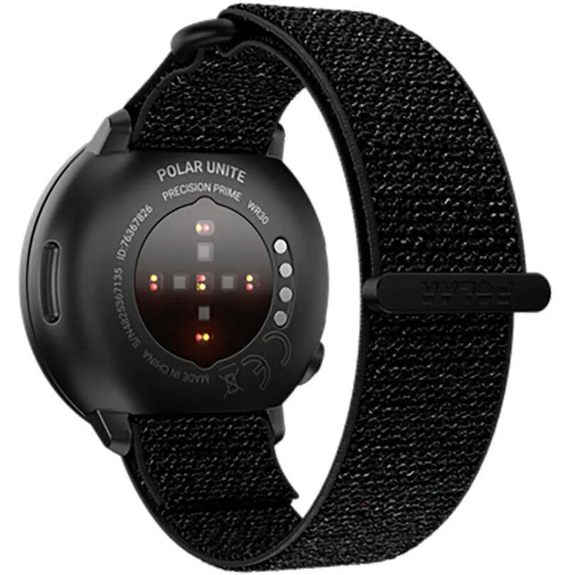 Спортивные часы POLAR UNITE HOOK&LOOP BLACK, M-L