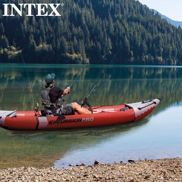 Inflatable kayak Intex EXCURSION PRO K1 ‎305x91x46 cm (68605